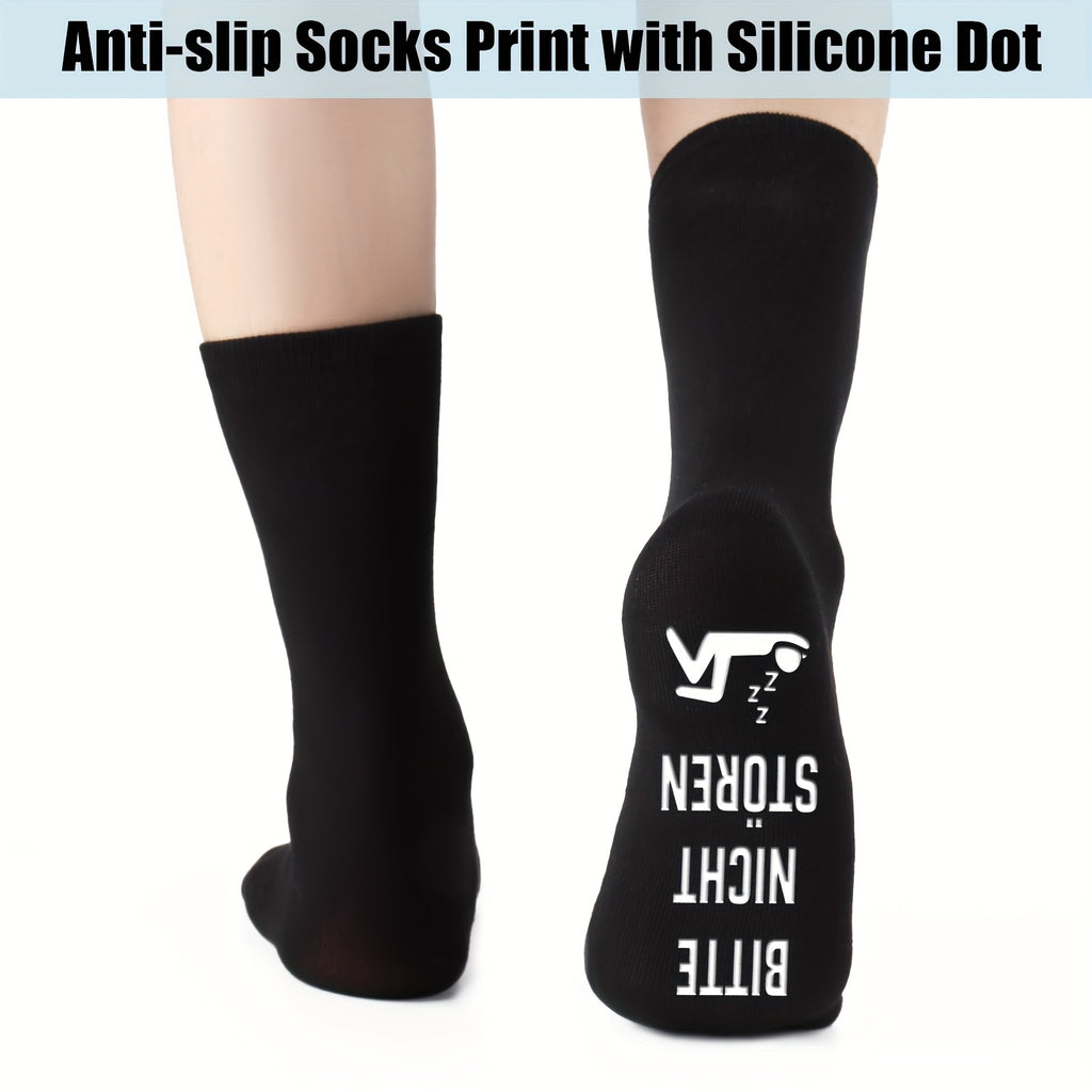 Lustige Socken – „Bitte nicht stören, Papa lässt sich aufladen“