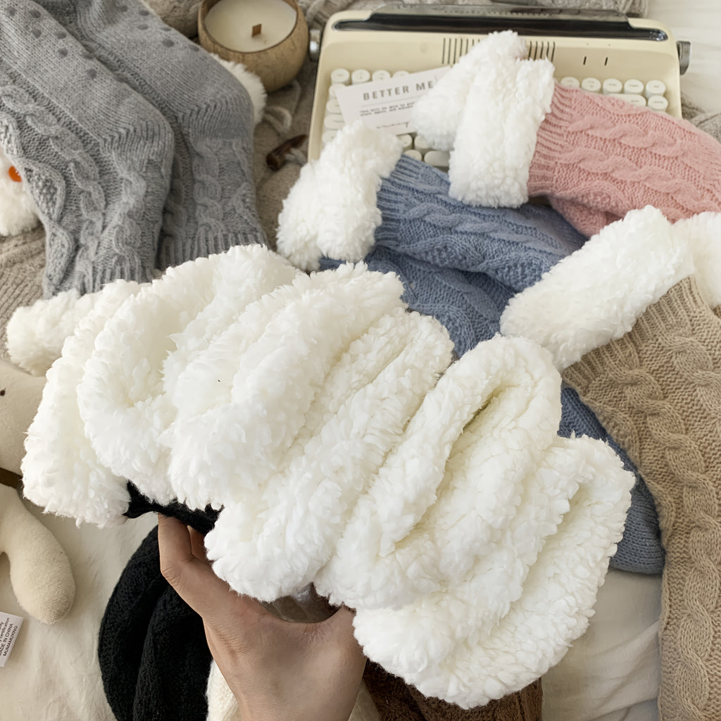 3er Set Kuschelsocken – extra dick & flauschig