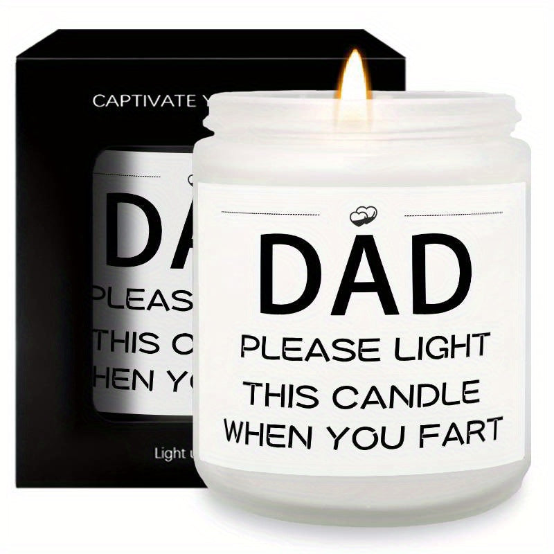 Duftkerze – „Dad, Please Light This Candle When You Fart“