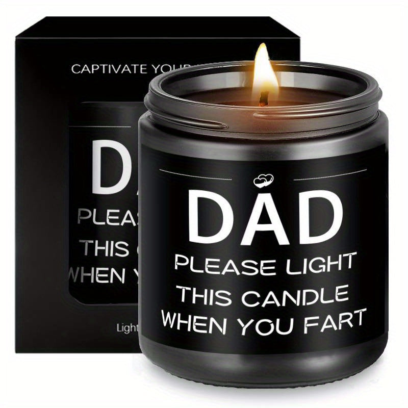 Duftkerze – „Dad, Please Light This Candle When You Fart“