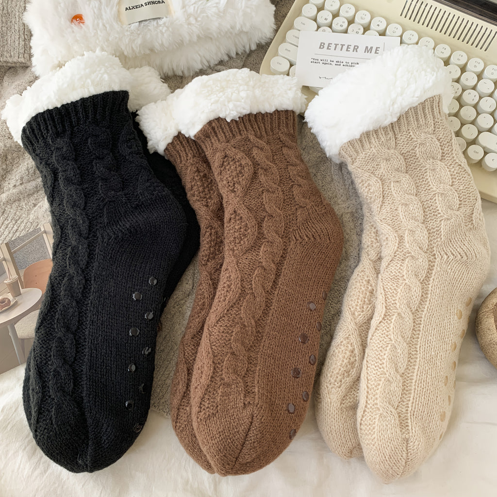 3er Set Kuschelsocken – extra dick & flauschig
