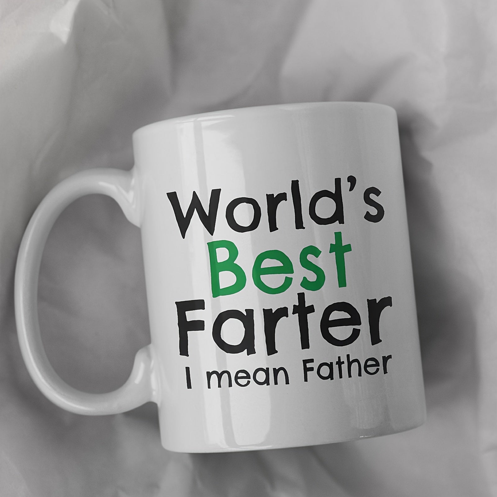 Kaffeetasse – „World’s Best Farter (I mean Father)“