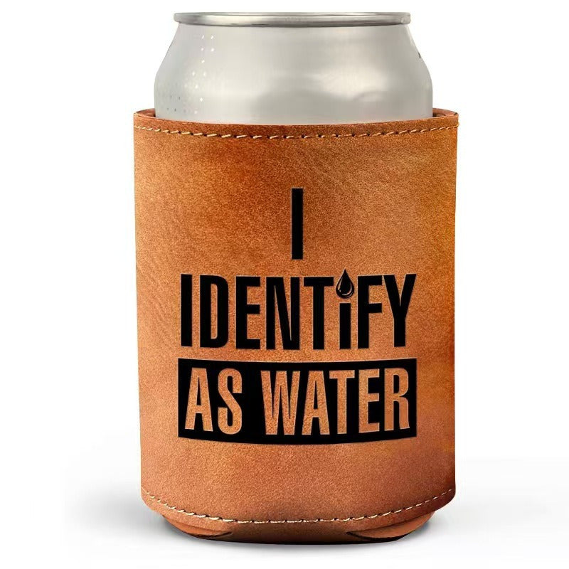 „I Identify as Water“ Bierkühler