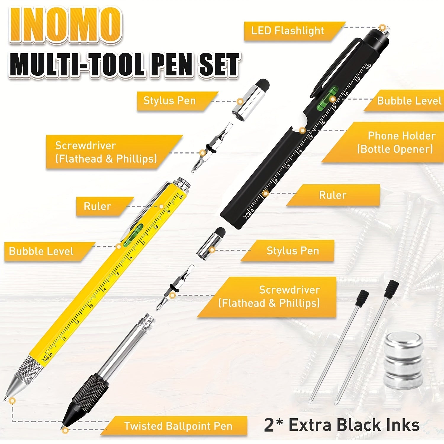 Multifunktions-Stift-2er-Set