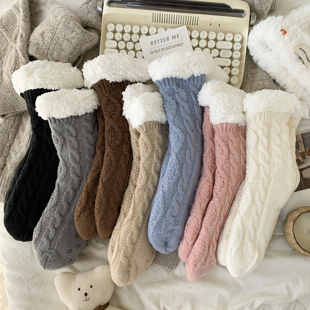 3er Set Kuschelsocken – extra dick & flauschig