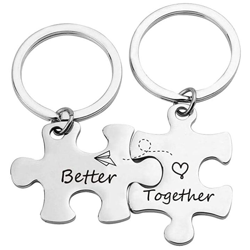 Partner Schlüsselanhänger – Better Together Puzzle