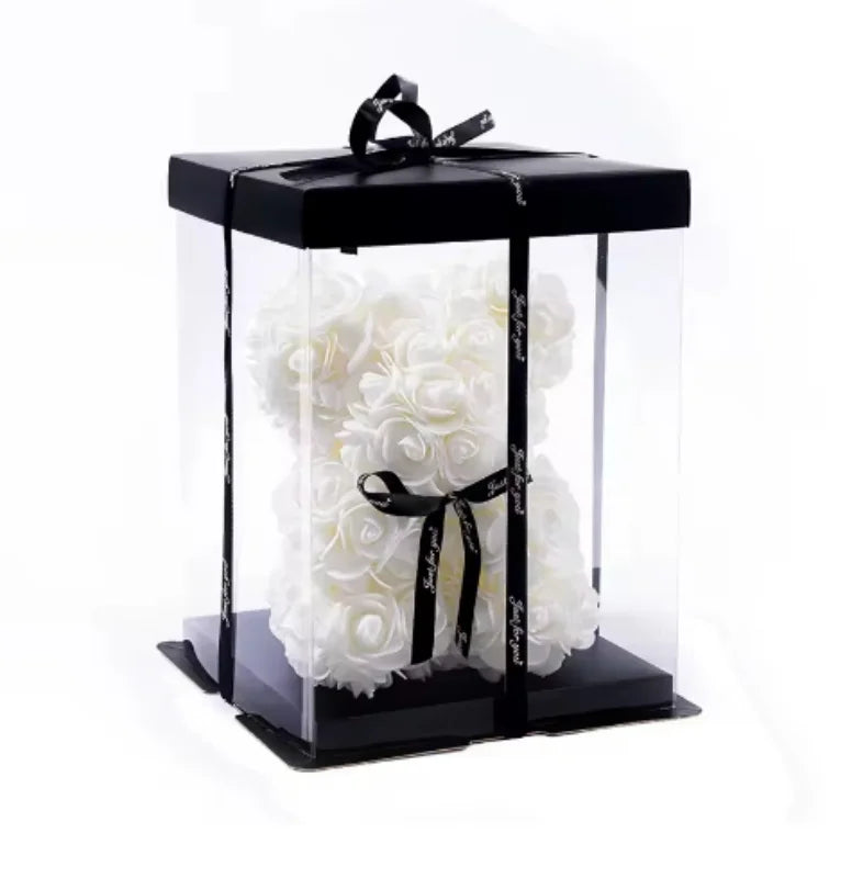 Infinity Rosen Teddy – Ewige Weihnachtsliebe