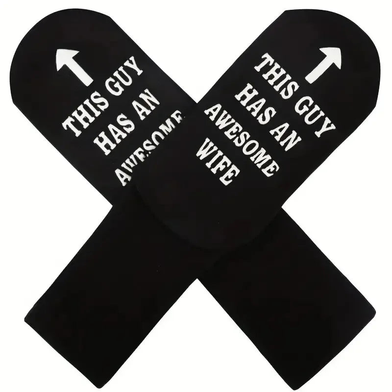 Fun Socken für Ehemänner – Awesome Wife Edition