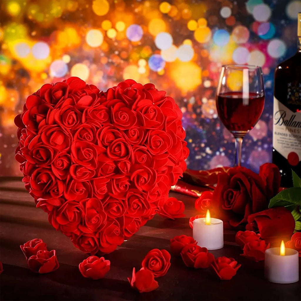 Romantisches Rosenherz – Perfektes Geschenk für Partner & Liebe