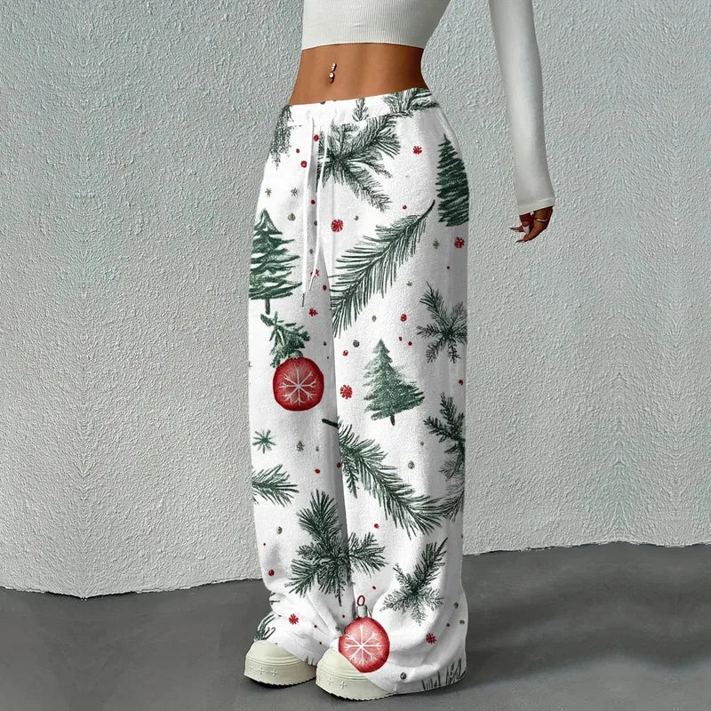 Weihnachtliche Pyjama Hosen für Damen