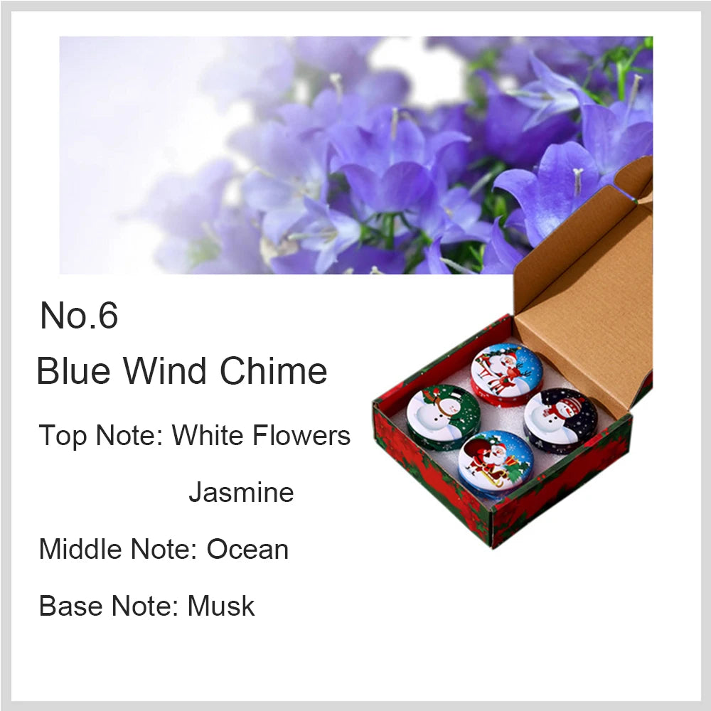 4er-Set Duftkerzen „Weihnachtsbaum“ – festlich, duftend & dekorativ!