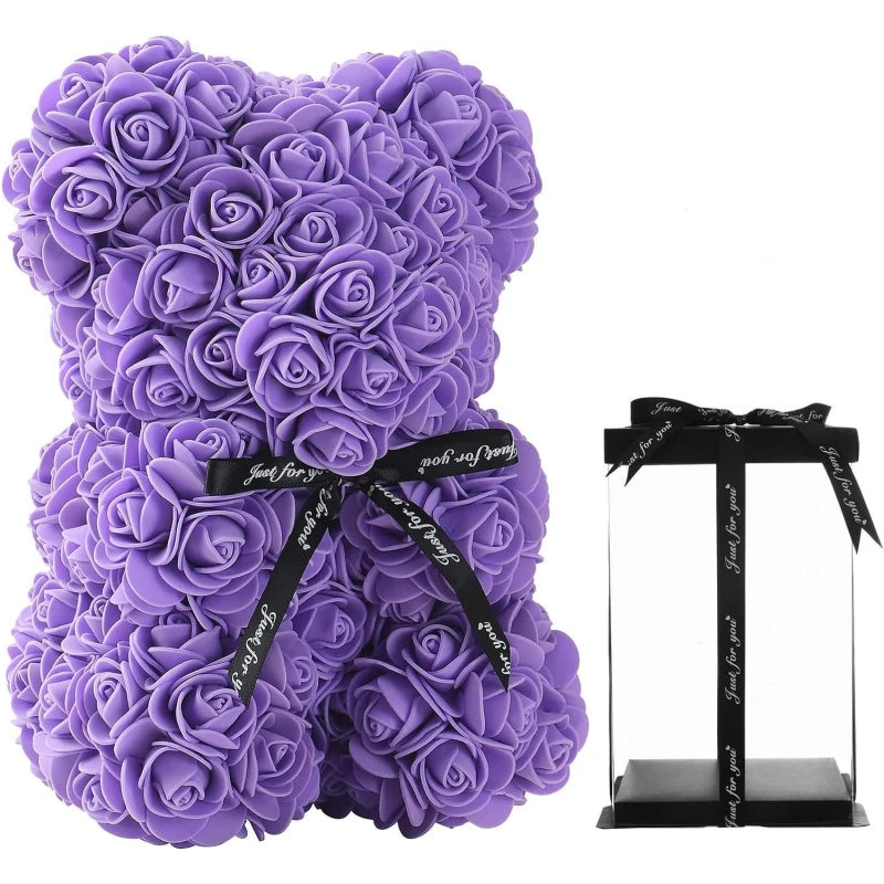 Infinity Rosen Teddy – Ewige Weihnachtsliebe