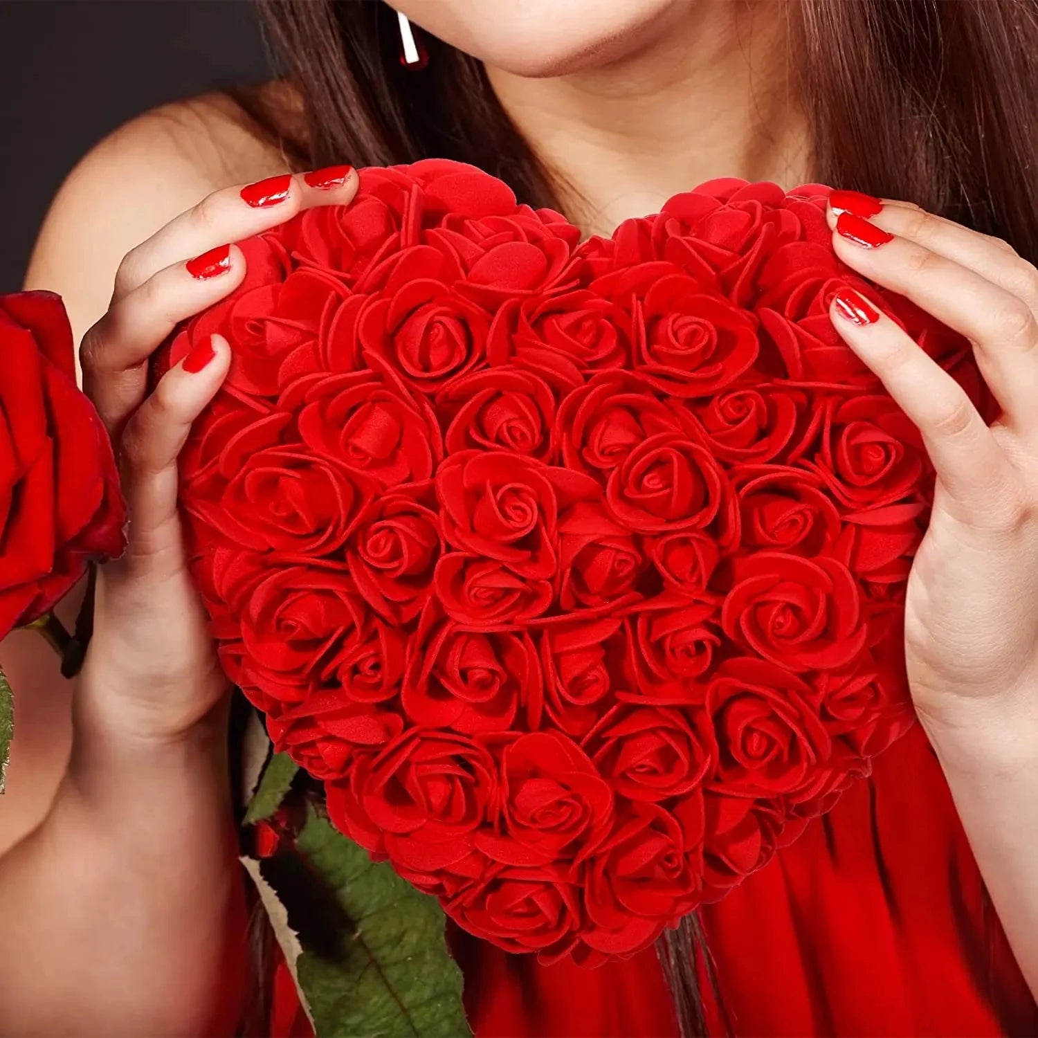 Romantisches Rosenherz – Perfektes Geschenk für Partner & Liebe