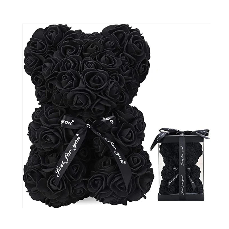Infinity Rosen Teddy – Ewige Weihnachtsliebe