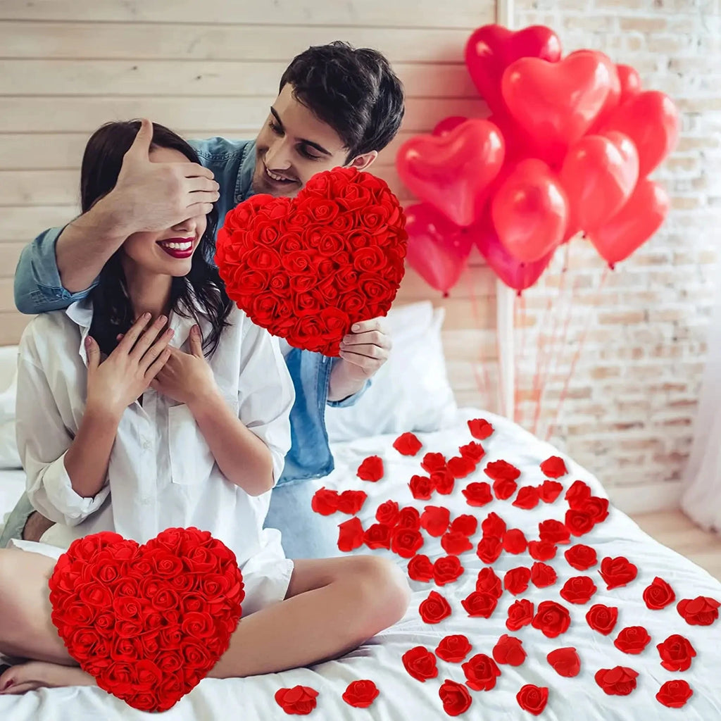 Romantisches Rosenherz – Perfektes Geschenk für Partner & Liebe