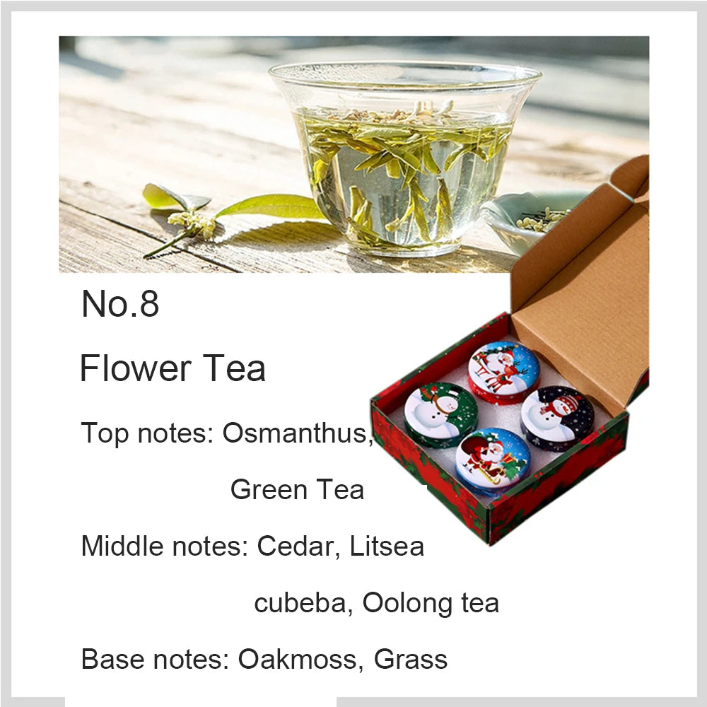 4er-Set Duftkerzen „Weihnachtsbaum“ – festlich, duftend & dekorativ!