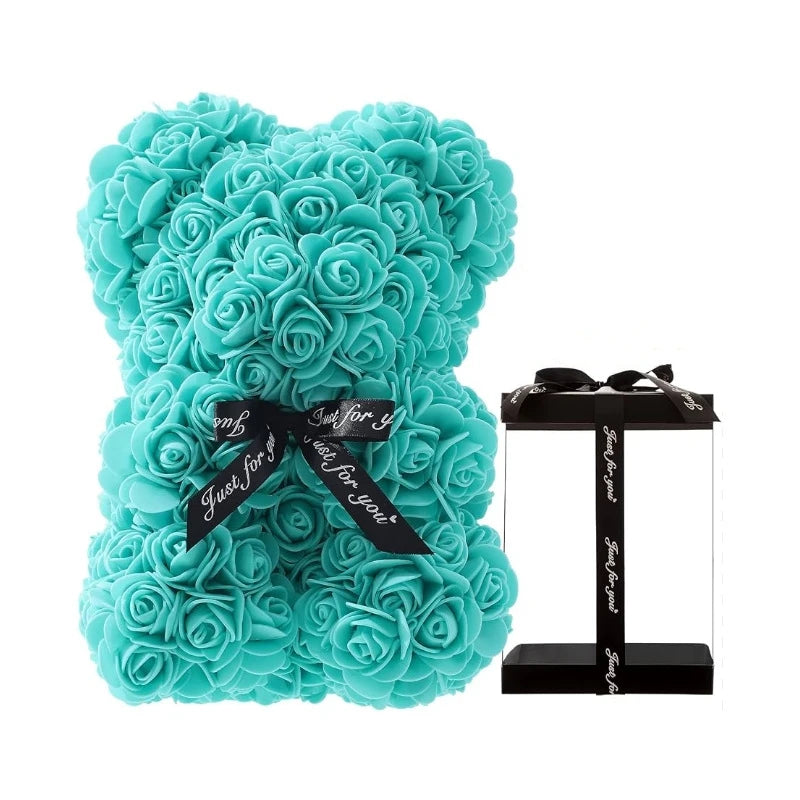 Infinity Rosen Teddy – Ewige Weihnachtsliebe