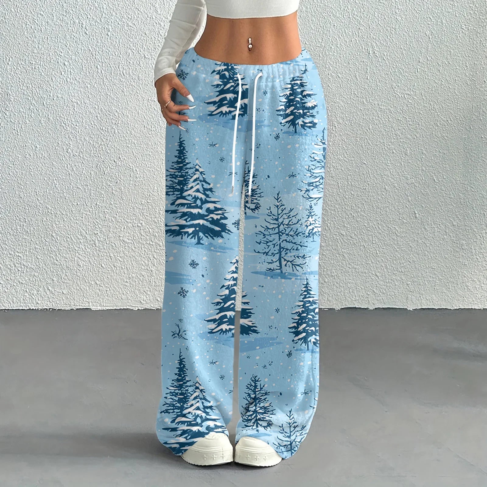 Weihnachtliche Pyjama Hosen für Damen