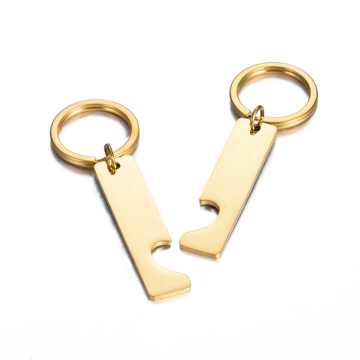 Partner Schlüsselanhänger – Geteiltes Herz aus Metall