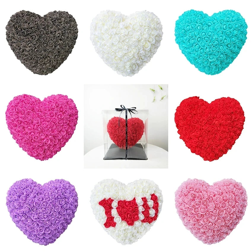 Romantisches Rosenherz – Perfektes Geschenk für Partner & Liebe