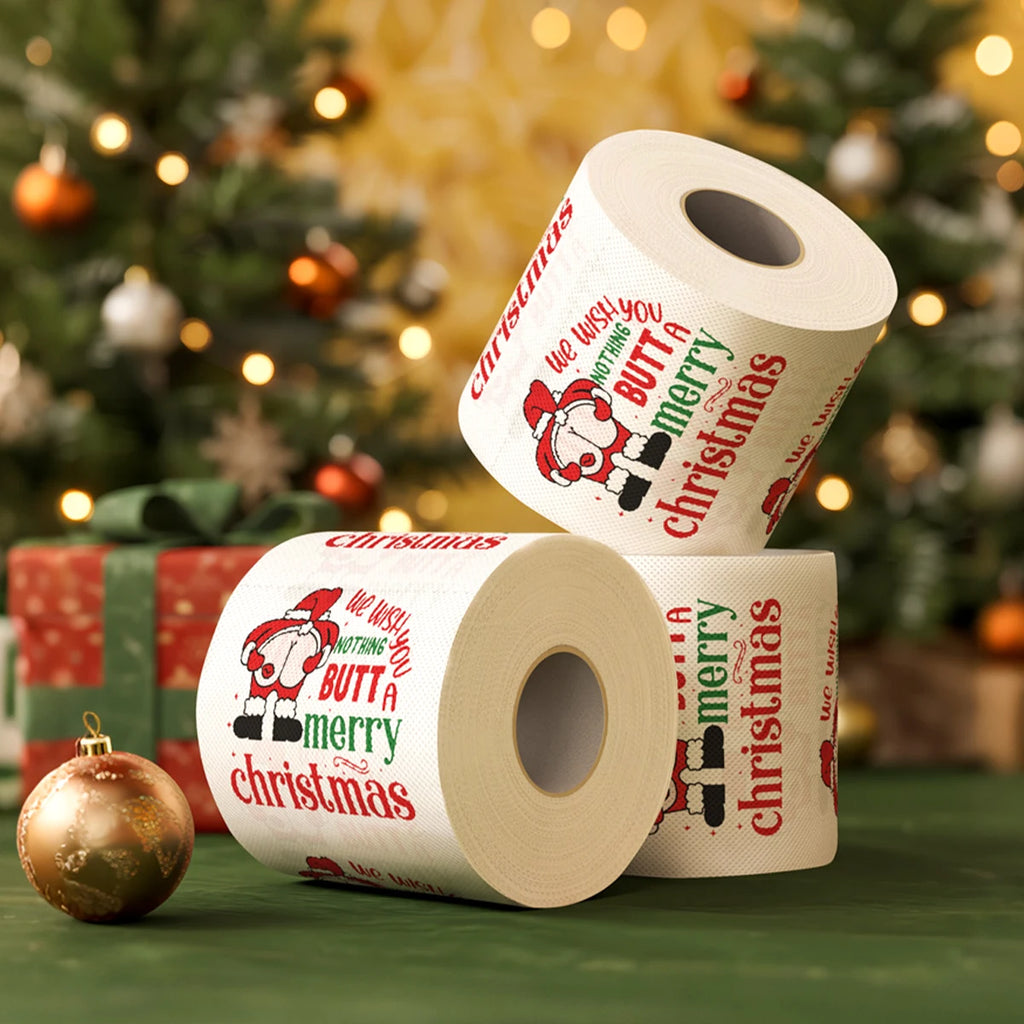 Weihnachts-Toilettenpapier