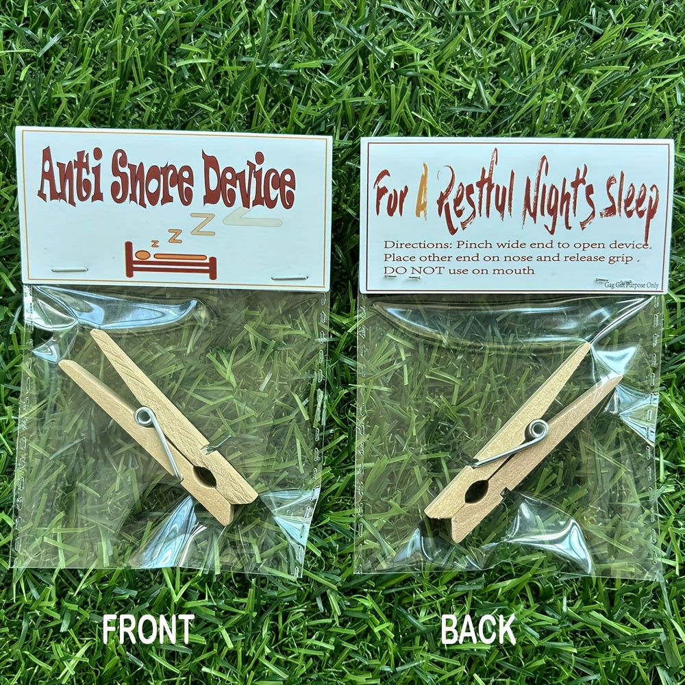 Lustiges „Anti-Schnarch-Gerät“