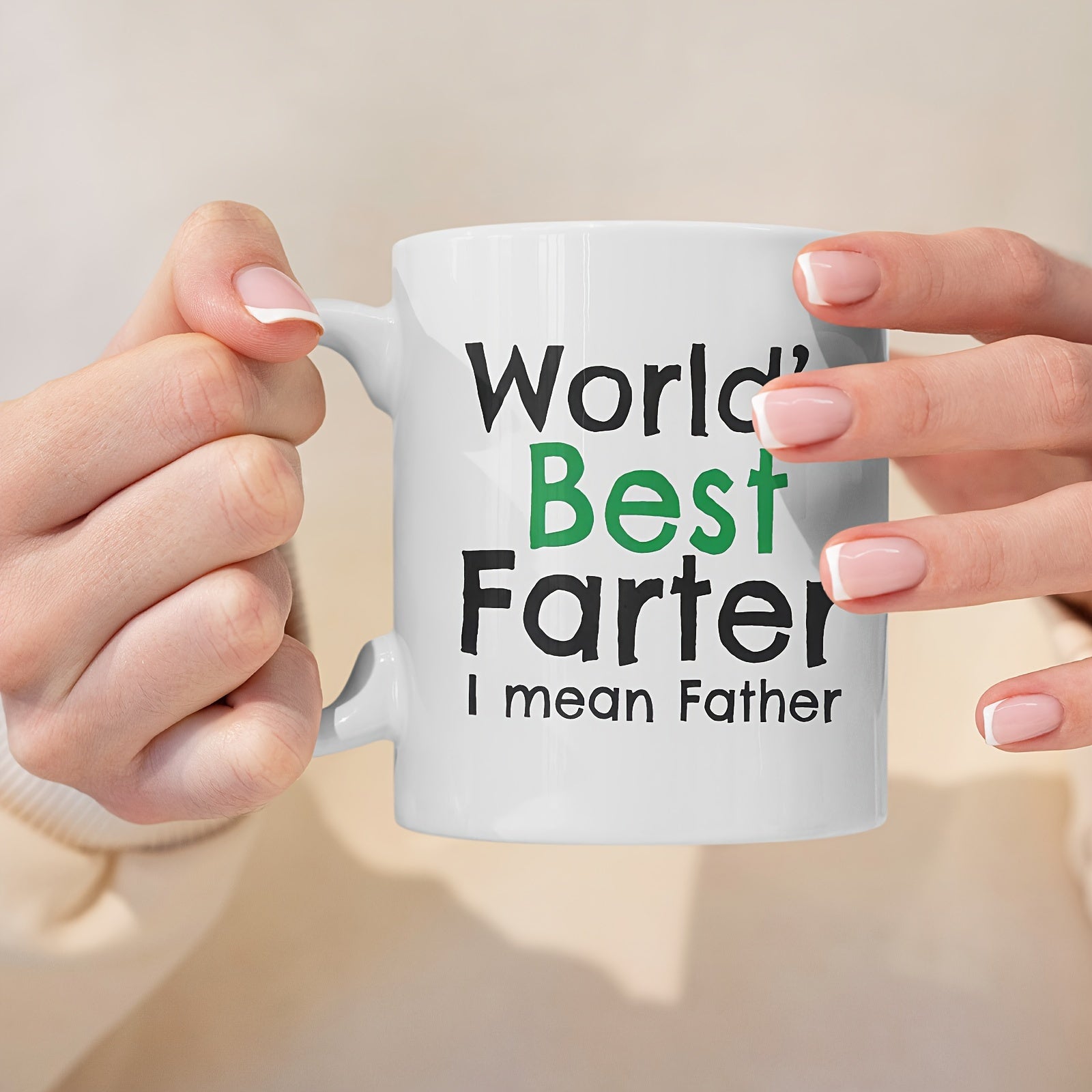 Kaffeetasse – „World’s Best Farter (I mean Father)“