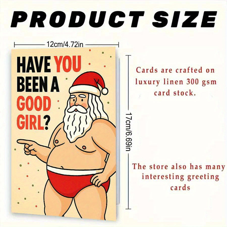 Weihnachtskarte – „Have You Been a Good Girl?“